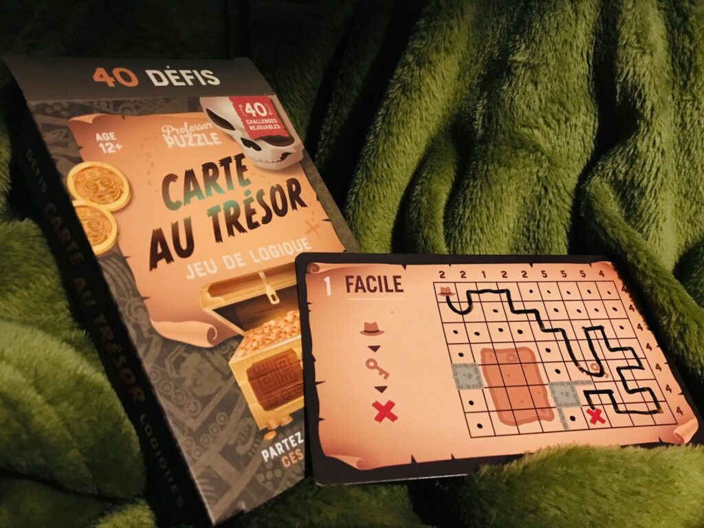 carte au trésor professor puzzle