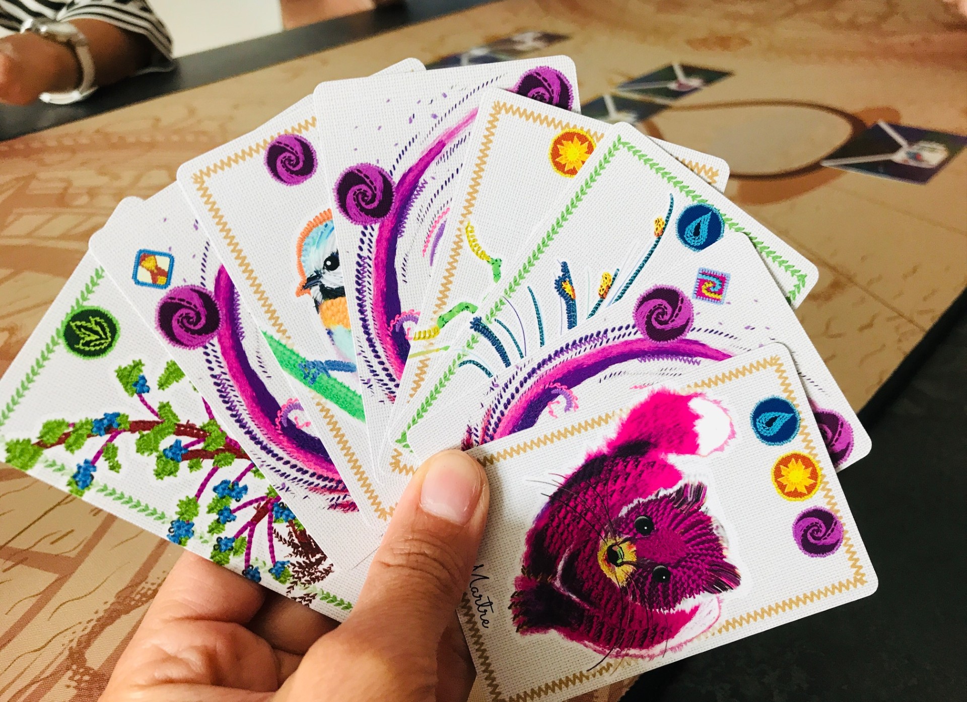 cartes dame nature