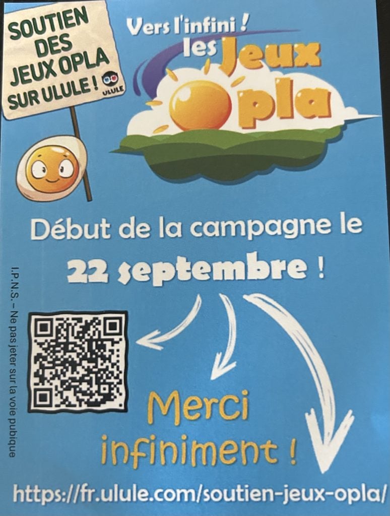 campagne ulule jeux opla