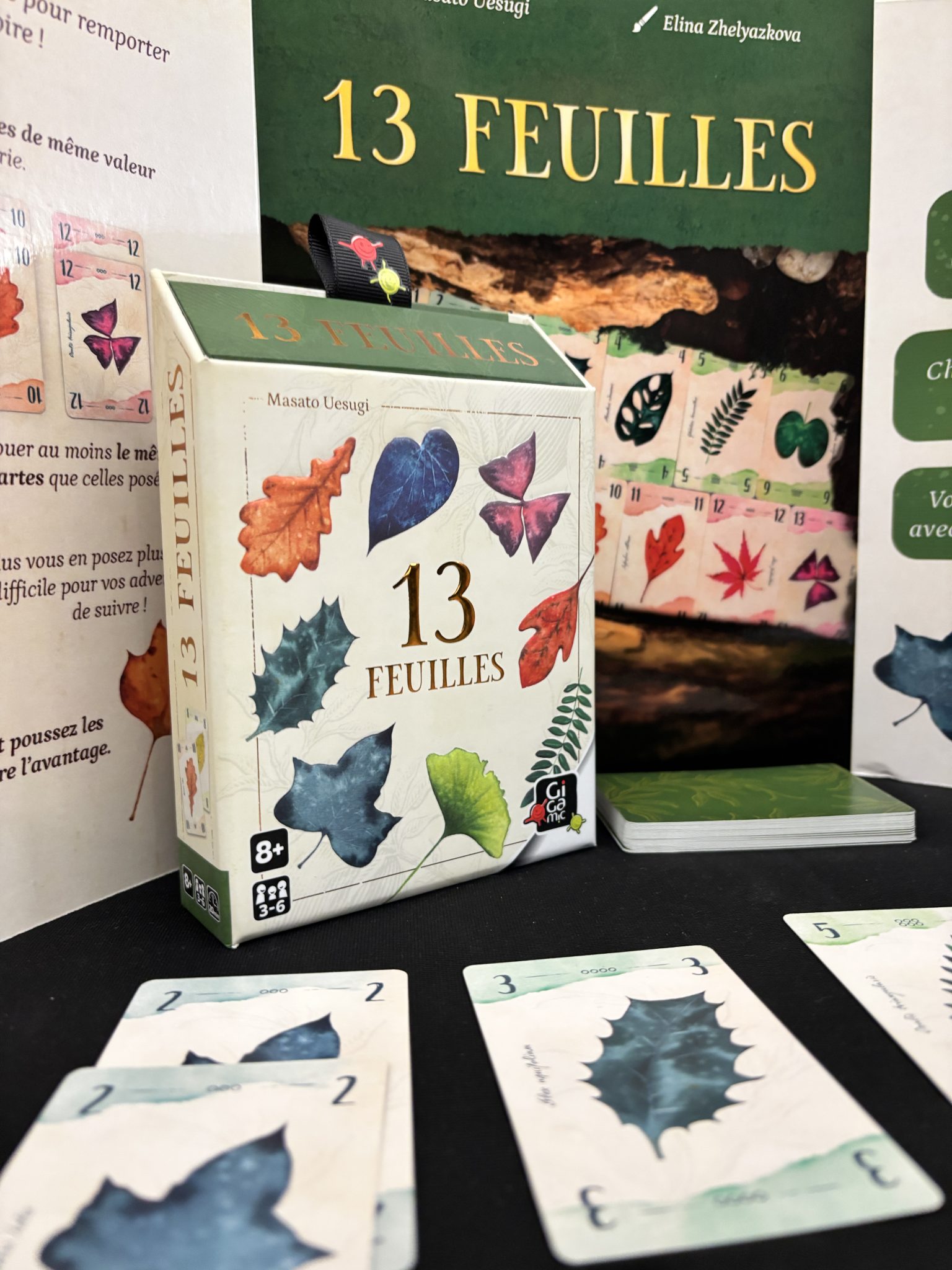 13 feuilles