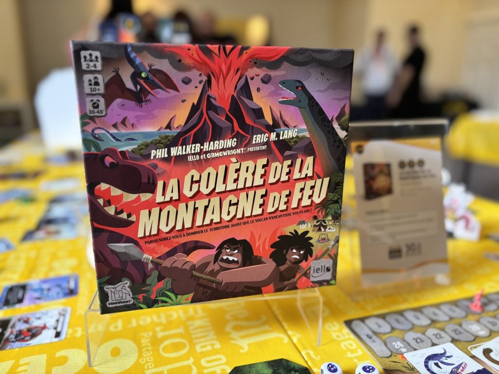 la colère de la montagne en feu