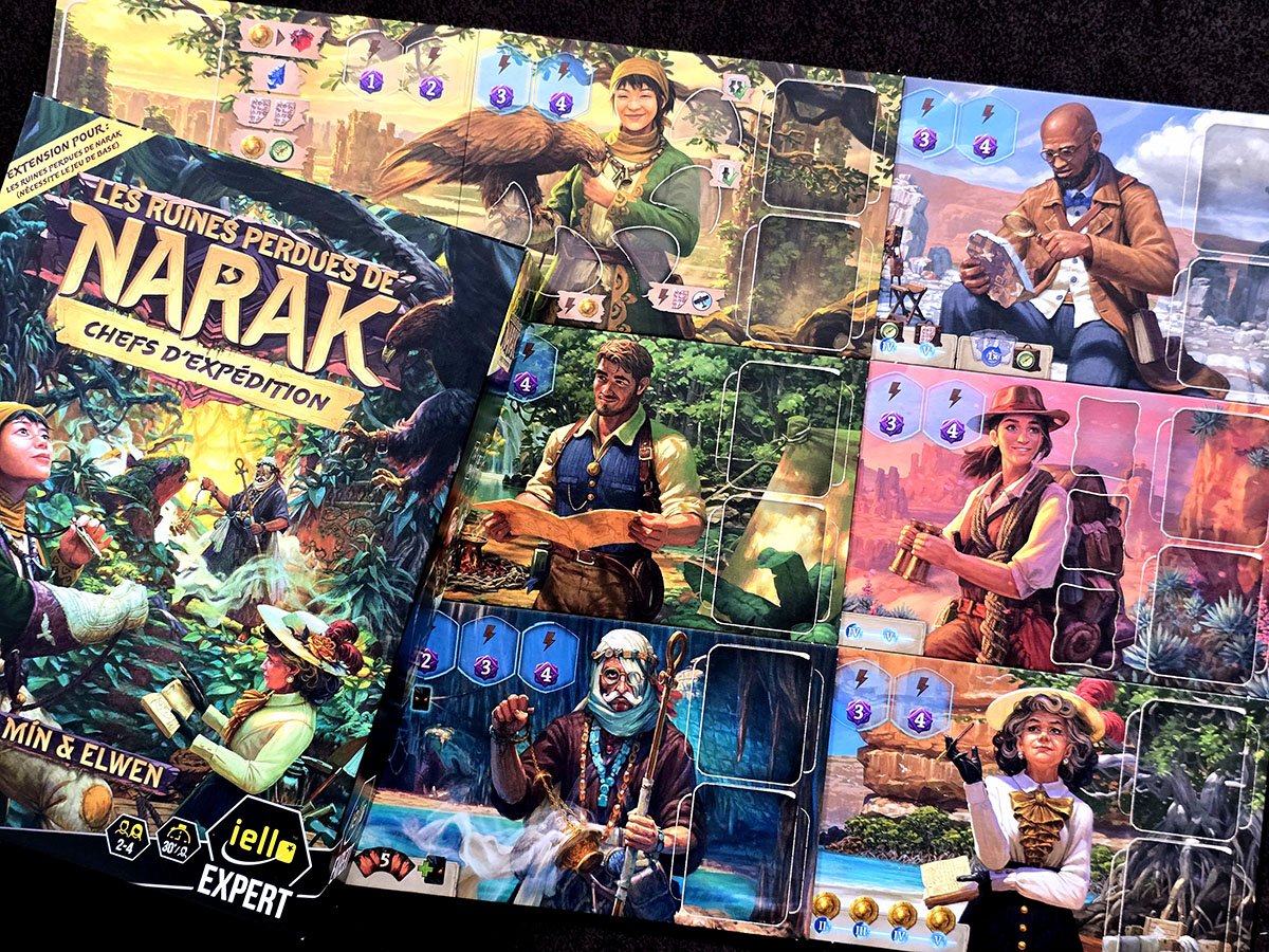narak extension chefs d'expédition