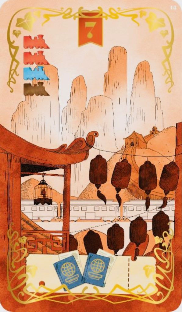 transorient express carte voyage