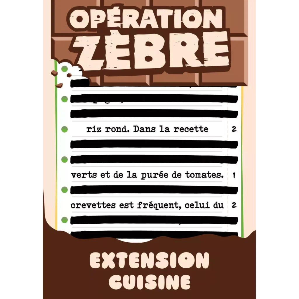 operation zebre cuisine extension 1