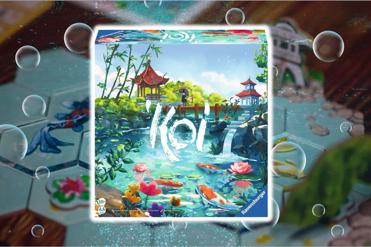 Koi : un jeu de placement zen et stratégique à découvrir ? Notre présentation complète