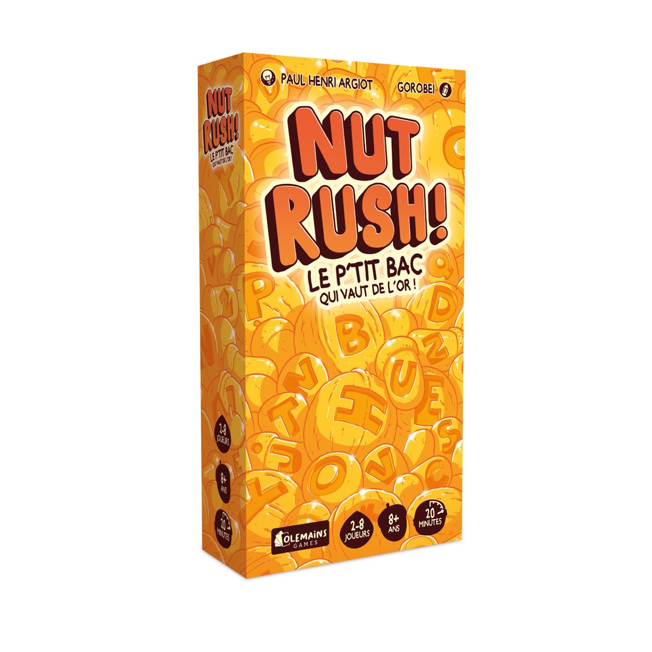 Nut Rash Nut rush ! Empoche ton bac haut les mains