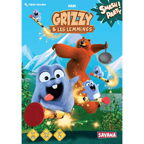 Grizzy et les Lemmings Smash party