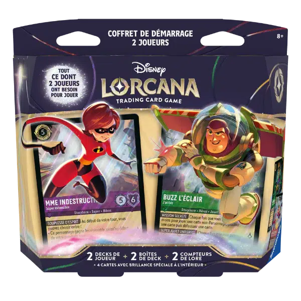 lorcana chap12 decks de demarrage