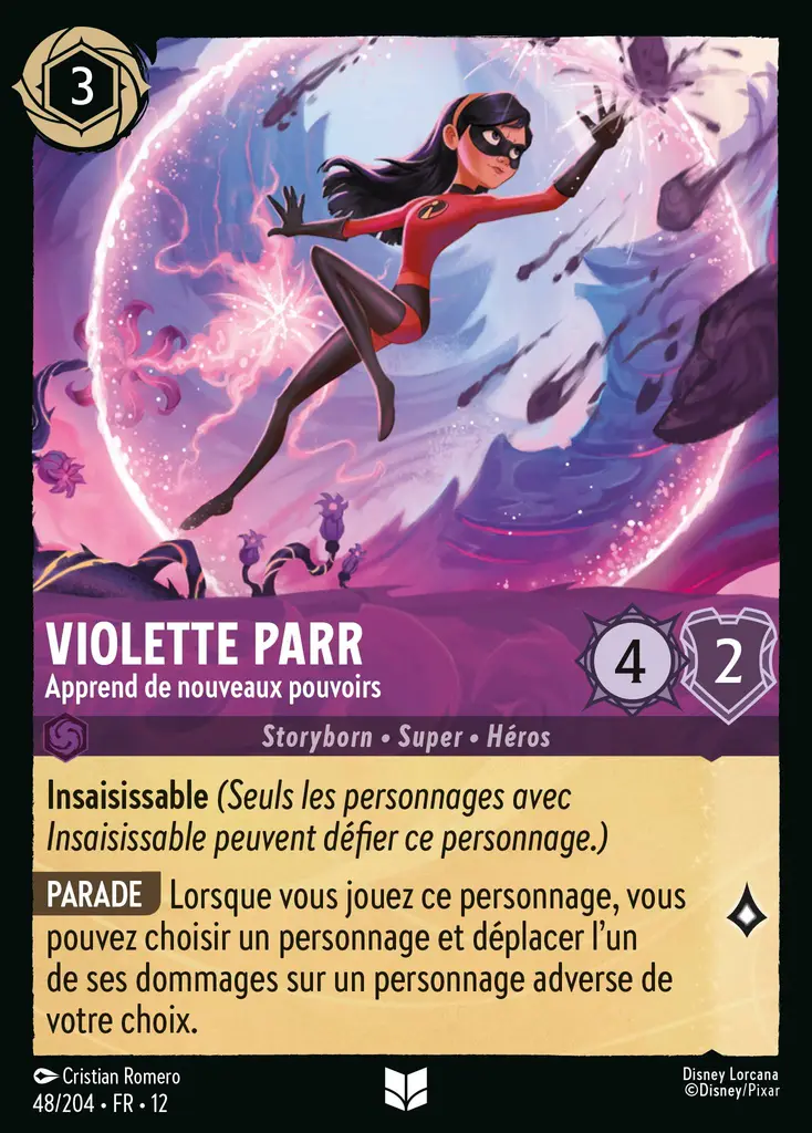 lorcana chap12 violette