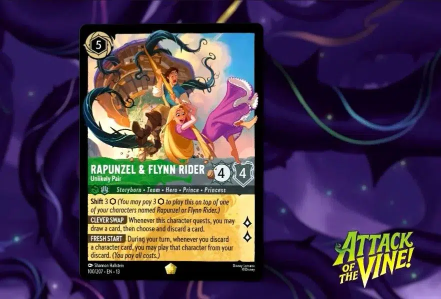 lorcana chap13 rapunzel et flynn