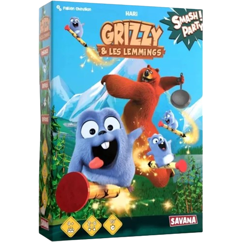 Grizzy et les Lemmings Smash party