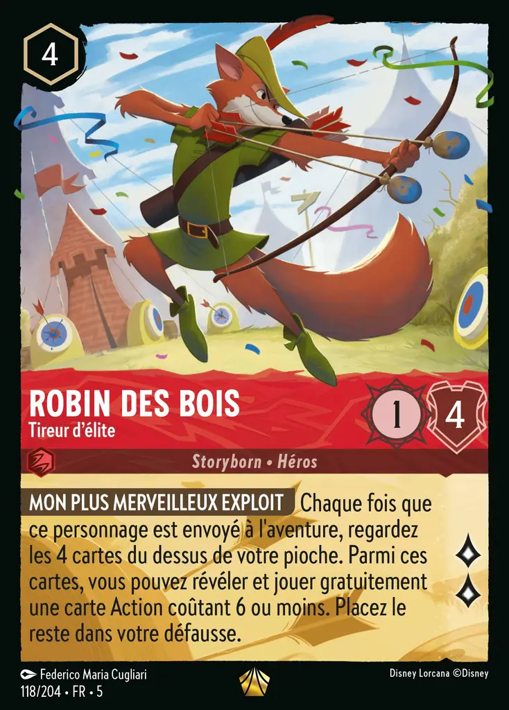 lorcana chap5 robin des bois