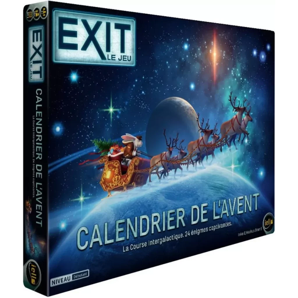 exit calendrier de l avent la course intergalactique