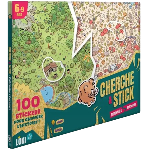 Cherche & Stick : Préhistoire et Extraterra