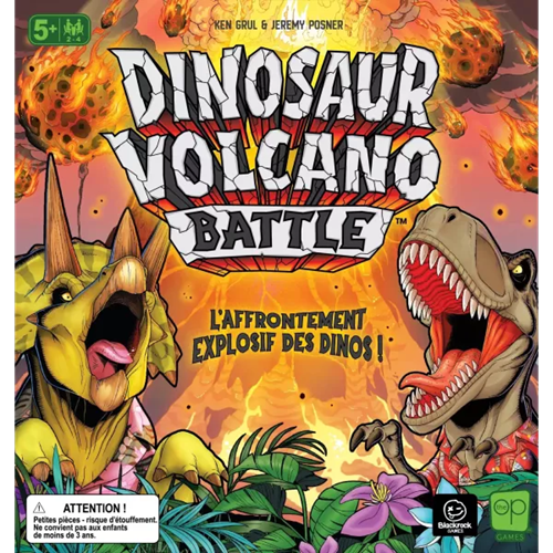 Dinosaur Volcano Battle