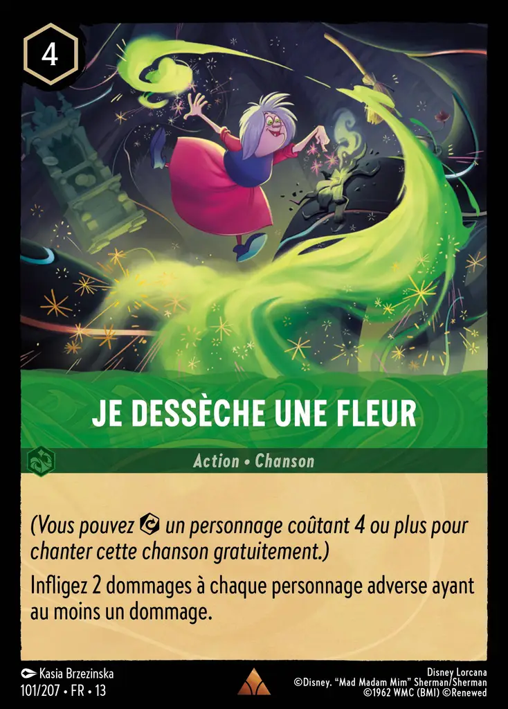 lorcana chap13 je desseche une fleur