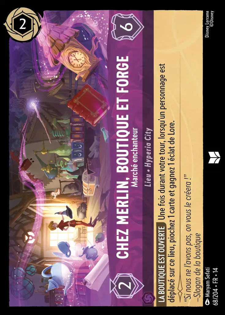 lorcana chap14 chez merlin