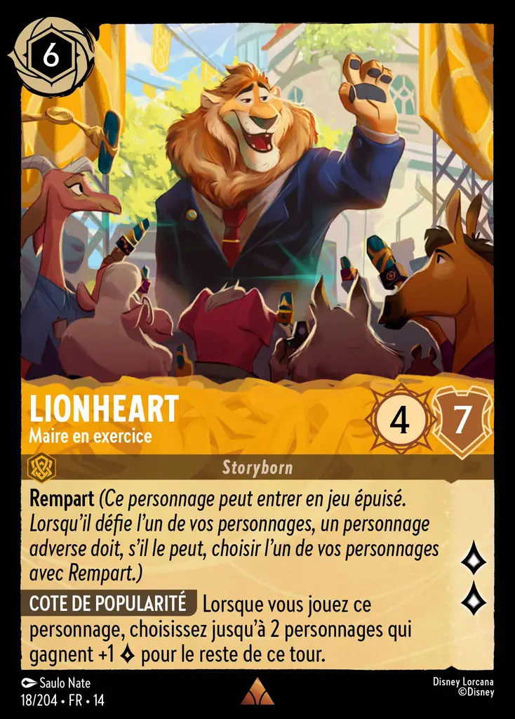 lorcana chap14 lionheart